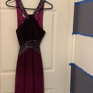 Dress size 6 purple